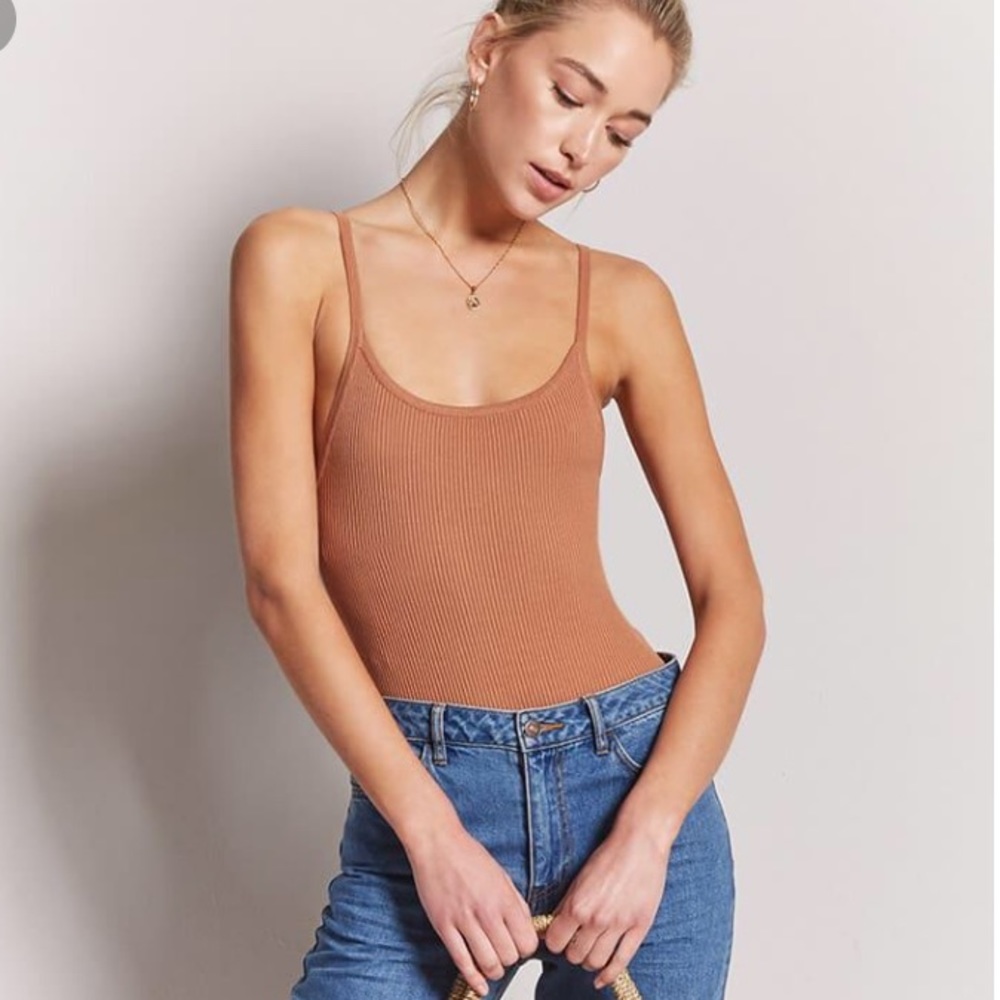 Ribbed Bodysuit